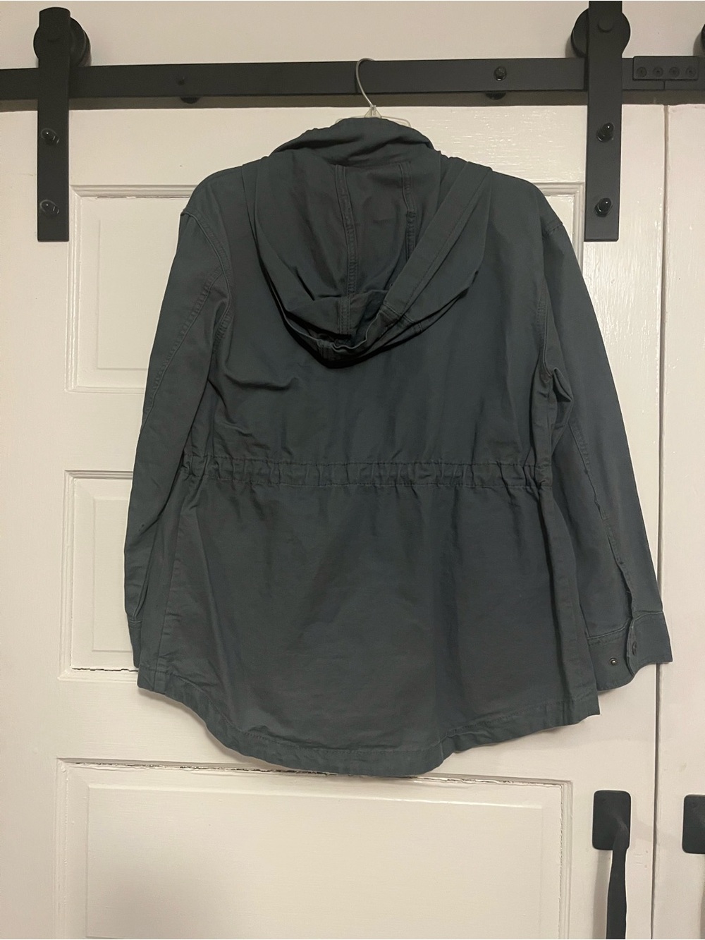 Universal Thread Men's Hooded Field Jacket - Slate Green - Picture 2 of 4